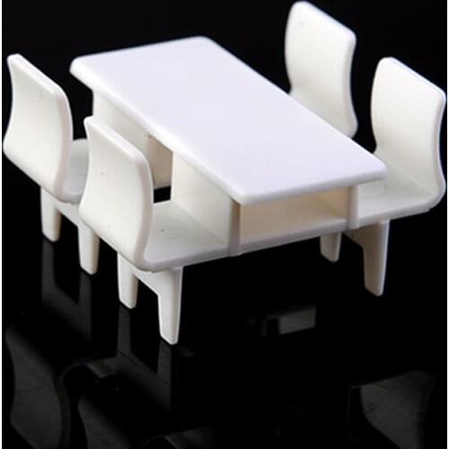 Sand table model building model chair one rectangle tables and chairs (suit)1/100