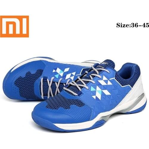 Xiaomi Lightweight Badminton Volleyball Shoes Men Professional Table Tennis Shoes Men Anti Slip Outdoor Sport Training Sneakers