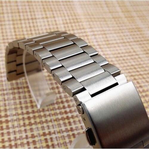 1PCS 23mm High quality Stainless Steel Watch bands Watch straps for Fitbit blaze watch parts-0134WB