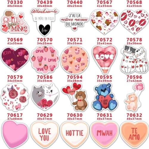 10 Pcs Cartoon Planar Resin Cabochons PR70330