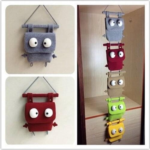5 Styles Wall Sundry Fabric flannel Pocket Hanging Holder Storage Bags Rack makeup organizer storage box organizador suit bag