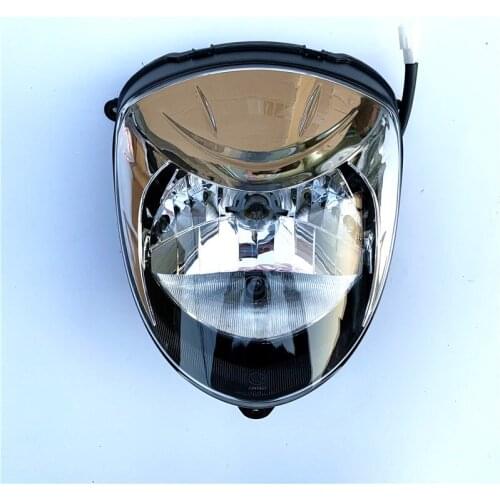 Motorcycle Accessories QS125T-2/2A/2B Headlight Glass Headlight Front Light Assembly