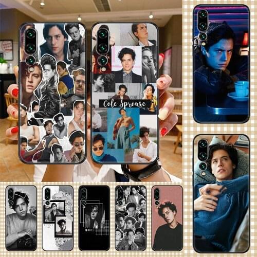 Riverdale Cole Sprouse Phone case For Huawei P Mate P10 P20 P30 P40 10 20 Smart Z Pro Lite 2019 black tpu prime art cover soft