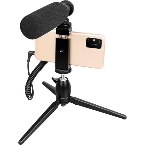 Digital Camera Audio 3.5mm jack Voice Recorder Short gun Microphone youtuber Vlogging Video Mic