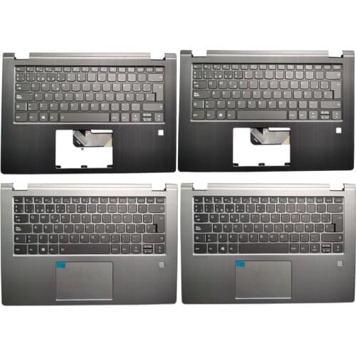 New Spanish laptop keyboard For Lenovo YOGA 530-14 530-14IKB 530-14ARR SP with Palmrest Upper Case