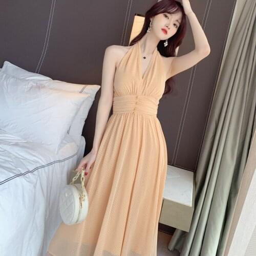 Summer Women Dress Sexy Party Clothes Prom Polka dot printing long Dresses Sundress birthday outfits For Womans Clothing 2021