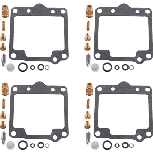 4 Sets Carburetor Needle Valve Repair Rebuild Kits Fit For Kawasaki KZ700 KZ750 ZX750 Motorcycle Accessories