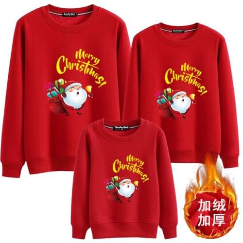 2021 Autumn winter Family Matching Sweater Christmas Mommy and Me Long-sleeve Top Daddy Son Sweater Family Look