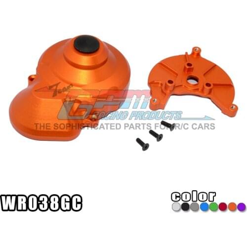 Axial Scx10 Wraith 1/10 Aluminum Alloy Medium Wave Box Main Tooth Cover-2 Pack Wr038gc