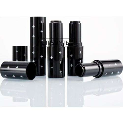 12.1mm Empty Plastic Lipstick Tube Travel Cosmetic Container Lip Balm Tubes Bottles F1920