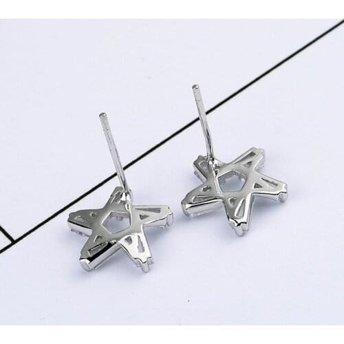 Серьги с камнями ROLILASON China At AliExpress