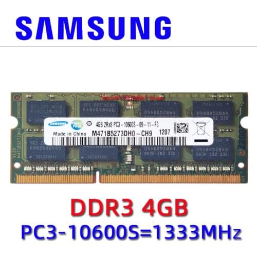Samsung chipset Laptop Notebook RAN 1GB 2GB 4GB 8GB DDR3 PC3 8500 10600 12800 1066MHz 1333MHz 1600MHz