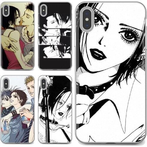 Poster Silicone Phone Case For iPhone iPod Touch 11 12 Pro 4 4S 5 5S SE 5C 6 6S 7 8 X XR XS Plus Max 2020 nana anime DIY painted