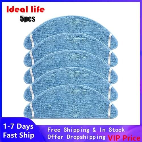 Replaceble Mop Cloth Mopping Cloths Accessories For Yeedi K650 Robot Vacuum Cleaner Sweeping Sweeper Cleaning Pads Replacement