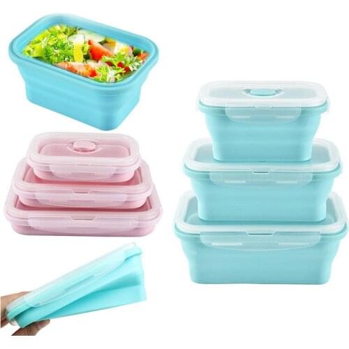 TIDYLADDY Folding Lunch Boxes