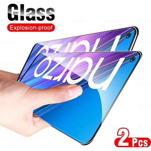 2PCS Full Cover Tempered Glasses For Realme Narzo Narzo30 30 5G Anti-scratch Screen Protector Glass Realmi Narzo 30 Glas 6.5"