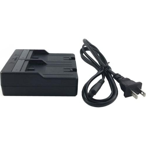 BC-L2A Dual Battery Charger for Topcon Total Station BT-L2 BDC46 BDC58 BDC70 Batteries Charging Dock EU US PLUG