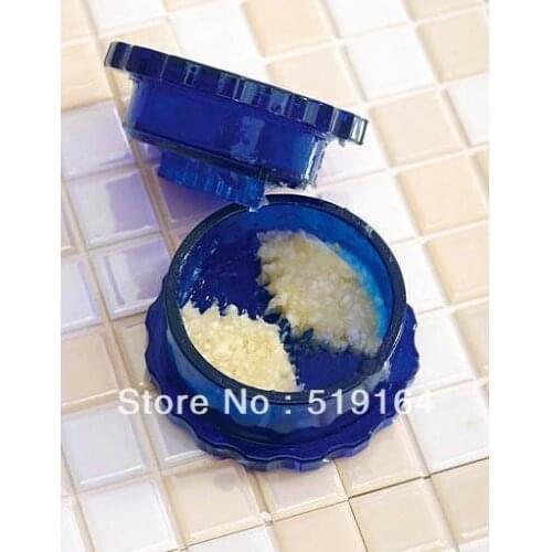 2PCS/LOT Hot selling Round Plastic Garlic Crusher Good Kitchen Tools