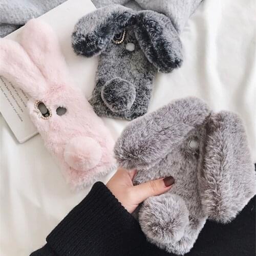 Rabbit Phone Case For Motorola Moto One Vision Zoom Action G7 G6 G5 G5S E5 E7 E6 G8 Play Plus G8 Power Lite Cover Case