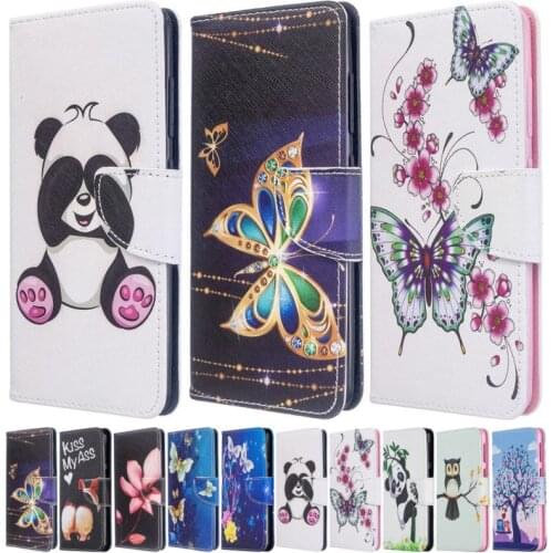 Wallet Phone Case For Samsung Galaxy Note20 Ultra S20 S21 FE Plus Lite A01 M11 M02 A32 A42 A51 A52 A71 A72 4G 5G Kids Cover P07G