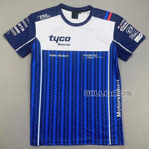 Motorbike MTB Bike Riding Quick Dry T-shirt For BMW Motorrad Motocross Summer Short Sleeve Jersey