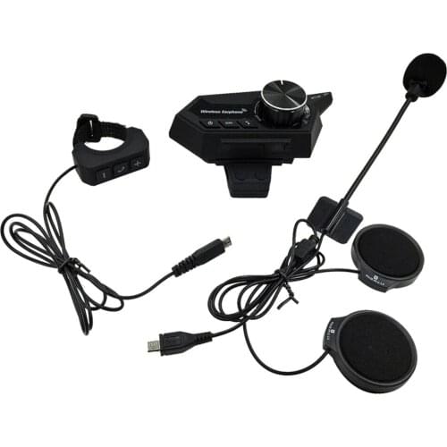 Motorcycle Helmet Headset Motorbike Wireless BT5.0 Headphones with Microphone Supports Automatic Answering Motor Helmet Earphone