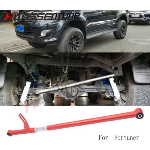 HANSSENTUNE 4WD Rear red Panhard Rod Adjustable Raise 2" For Fortuner 2013