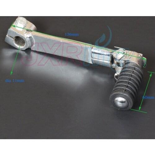 Motorcycle Steel Silver Folding Gear Shifter Lever For 50cc 90cc 110cc 125cc 140cc 150cc Lifan YX Zongshen Engine Pit Dirt Bike