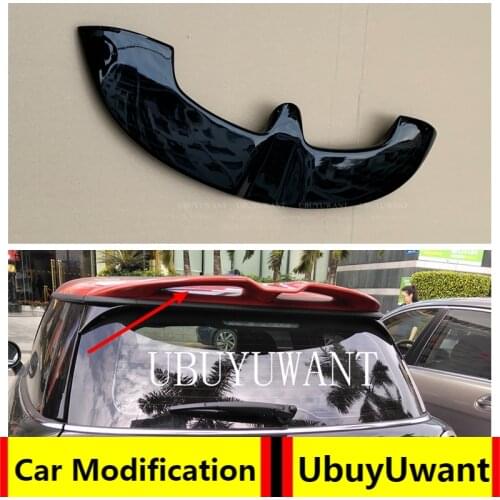 UBUYUWANT For MINI Cooper F56 F55 S JCW Spoiler High Quality ABS Material 2013 2014 2015 2016 2017 2018 2019 2020