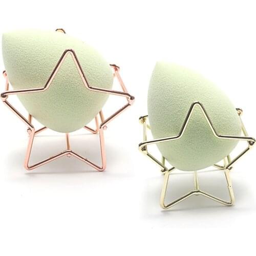Makeup Sponge Holder Beauty Makeup Puff Rack Powder Puff Blender Storage Rack Sponge Drying Stand Holder