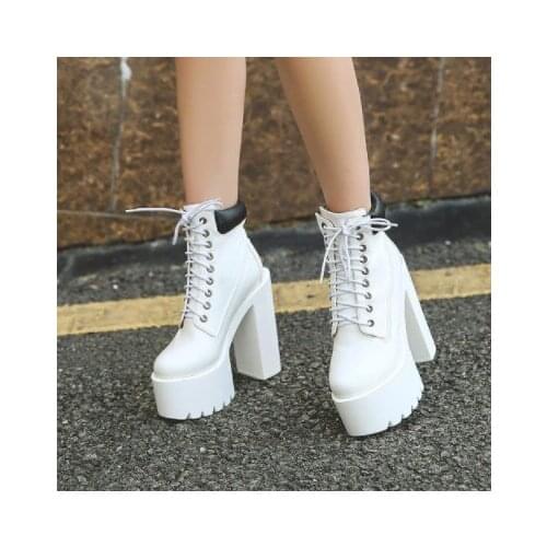 European and American nightclub DJ bar DS shoes 12cm thick super high heel thick bottom waterproof platform womens single shoes