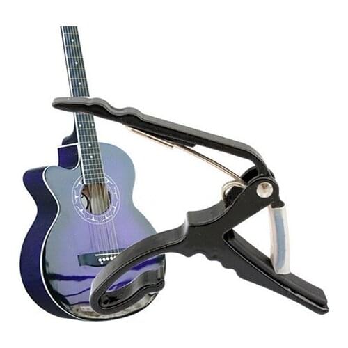 High Quality Black Classic Quick Change Clamp Key Capo For Electric Guitar Guitarra Parts & Accessories E5M1