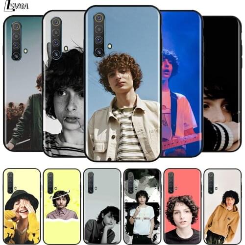 09F Wolf Finny for OPPO Realme V15 X5 X3 X50 X7 X2 C17 C11 C3 C2 7 7i 6 6S 6i 5 Narzo 20 Pro Black Phone Case