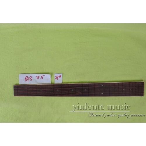 1 pcs25.5" guitar rose wood Guitar Fretboard Fingerboard Fretless Guitar parts star shell INlaid #28