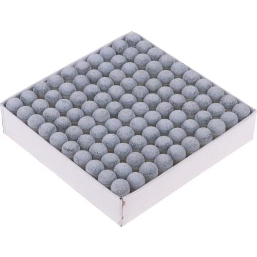 100pcs/Box Hard Tip Replacements -on Pool Billiard Cue Tips 10mm