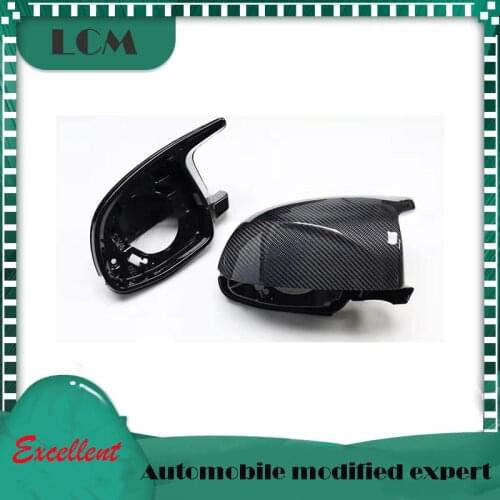2019 UP Replacement Style for-BMW New models X3 G01G08/ X4 G02/ X5 G05/ X6 G06/ X7 G07 Carbon Fiber Rear Side View Mirror Cover
