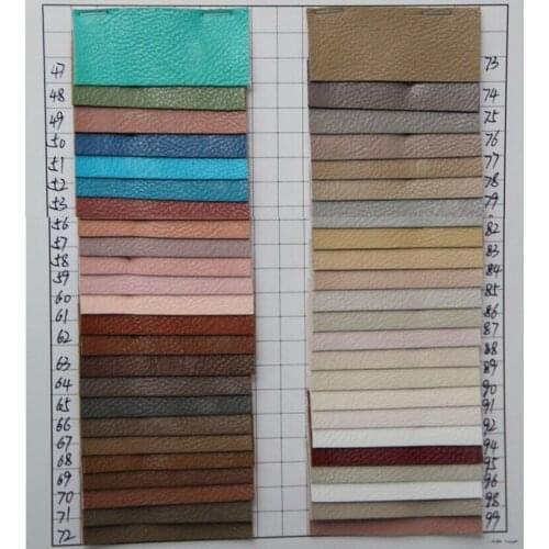30 yards/lot Thumb grain synthetic pu leather fabric pu leather for sewing material artificial leather fabric factory wholesale
