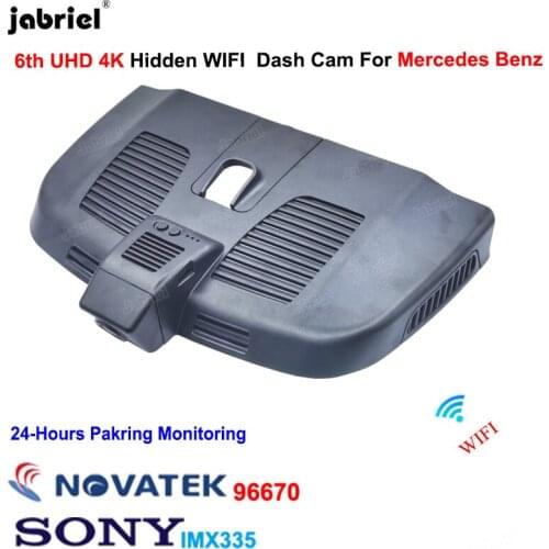 UHD 4K Wifi Full HD Car Dvr Dash Cam For Mercedes Benz V Class w447 v200d v220d v250 v250d v300d EQV METRIS Marco Polo 2014-2021