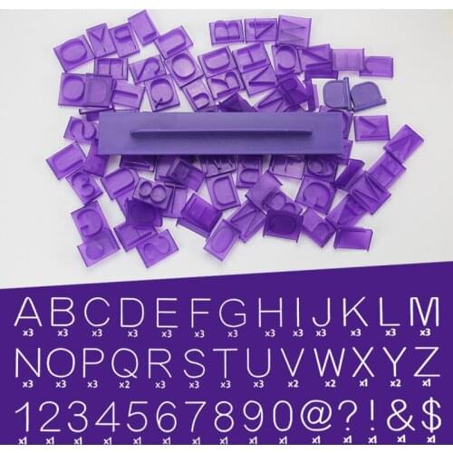 Free Shipping Plastic Letter Symbol Number Cookie Stamp Press Cookie Cutters Set DIY Baking Tools set