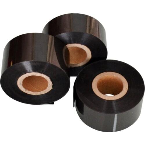 Black Width 35mm length 122m coding machine ribbon for packing bags