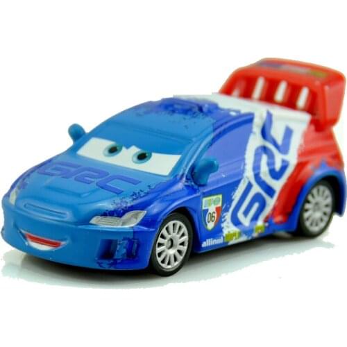 Disney Pixar Cars 2 100% Original French Racing Driver Diecast Metal Toy Car For Children Gift 1:55 Loose New In Stock