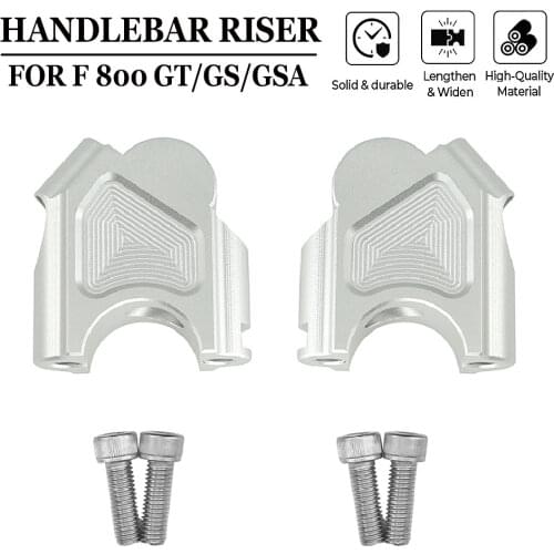 For BMW F 800 GS/GT F800 GS ADV Adventure 2014-2018 Motorcycle 28MM CNC Handlebar Handle Bar Raiser Extend Mount Clamp Adapter