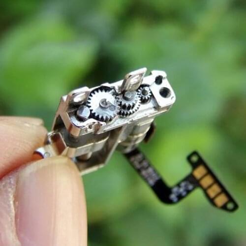 Mini Two-phase Four-wire 5mm Stepper Motor with Planetary Gearbox, Metal Gears, Metal Screw Slide Precision Lifting Motor