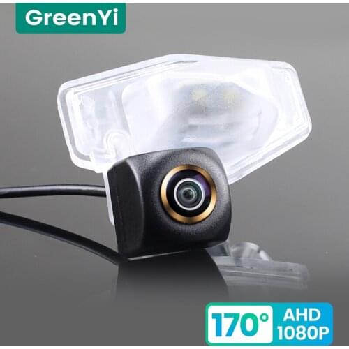 GreenYi 170° HD 1080P Car Rear View Camera for Honda Vezel Elysion Odyssey JADE 2015 2016 2017 Night Vision Reverse Reversing