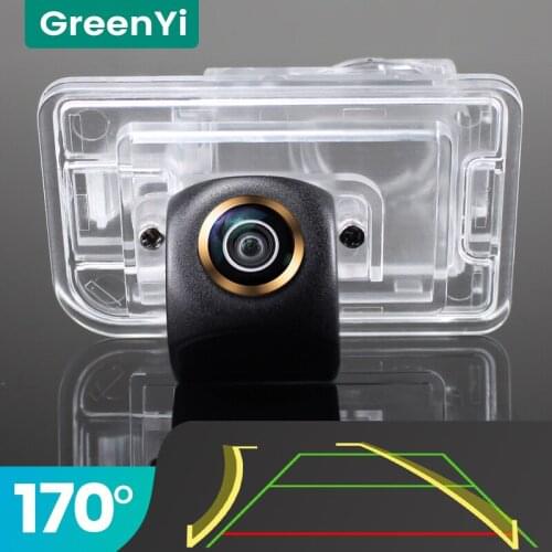 GreenYi Trajectory 170° AHD Car Rear View Camera for Suzuki Swift/Swift sport ZC32S ZC72S ZC82S 2010-2017 Night Vision 4 pin