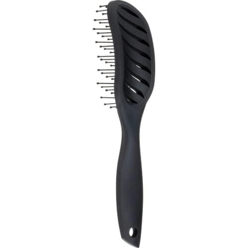 Small curved comb Anti-Static Hair Brush Hair Comb With matte texture handle Massage Comb Styling Tools