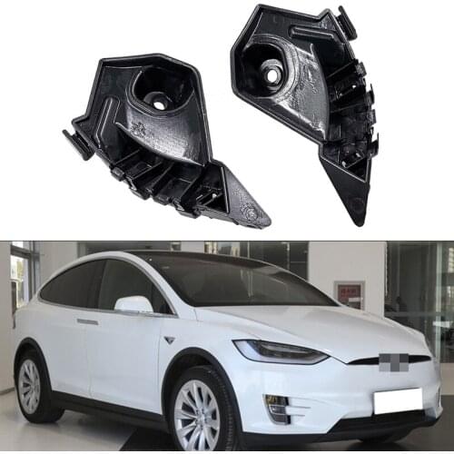 Front Left Right Bumper Bracket Bar Support Holder For Tesla Model X 2016 2017 2018 2019 2020 2021 1047092-00-H 1047093-00-H