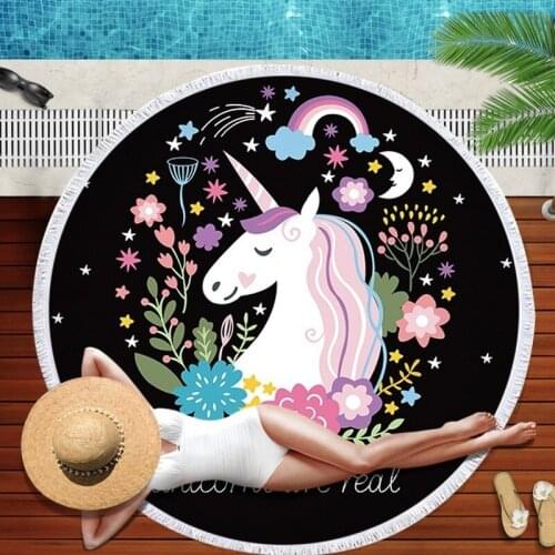 Unicorn Rainbow Horse Sea beach towel luxury beach towel Beach cover up Towel Towel beach Large beach towel Bath towels For home