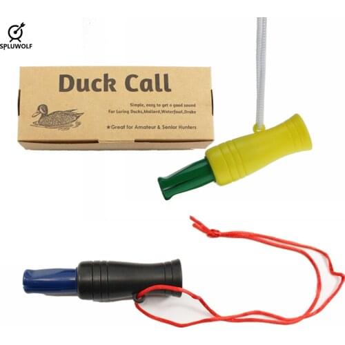 Outdoor Hunting Decoys Whistle Predator Duck Pheasant Caller Voice Hunter Tools Accessory