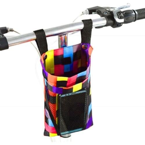 Bike Basket Large Capacity Storage Multi-Purpose Cycling Carryings Holder Detachable Pouch Waterproof Front Basket For Scooters